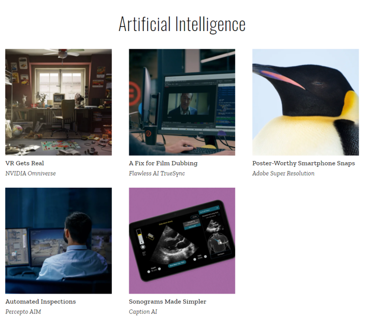 Time)THE BEST INVENTIONS OF 2021-AI