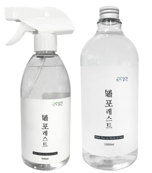 순수공간 포레스트 편백나무 탈취제 산뜻한 기분