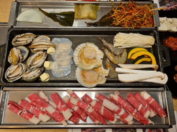  광명시&소하동맛집/차돌박이삼합/정원이 예쁜식당/가족모임식당 추천 "어부의밥상" 소하점 내돈내산 솔직후기