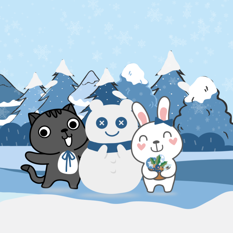  2021년 12월 달력과 귀여운 고양이 배경화면까지 준비했어요