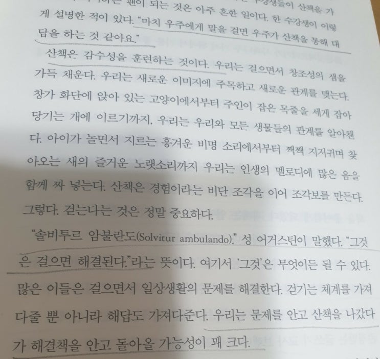  새로운 시작을 위한 아티스트웨이 중에서 .. 그것은 걸으면 해결된다,줄리아 카메론