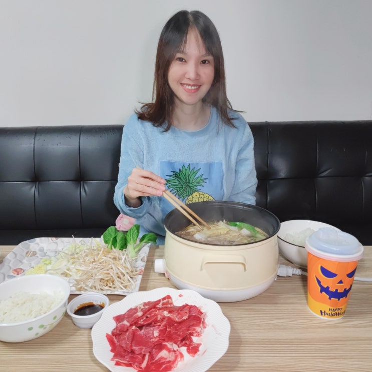 샤브샤브 전기 멀티쿠커 간편한 요리 만들기 샤브샤브 전기 멀티쿠커 간편한 요리 만들기
