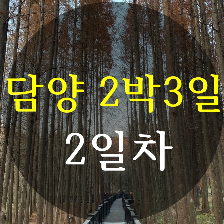  담양 2박3일 여행 2일차 코스, 하얀풍차, 독수정 원림, 광주호호수생태원, 죽순게장