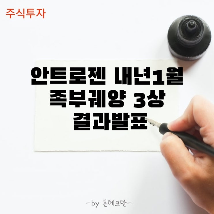 안트로젠 내년 1월 당뇨병성족부궤양(DFU) 3상 결과 발표, 신제품 개발 진행 현황(Feat. 11월 30일 IR 내용)