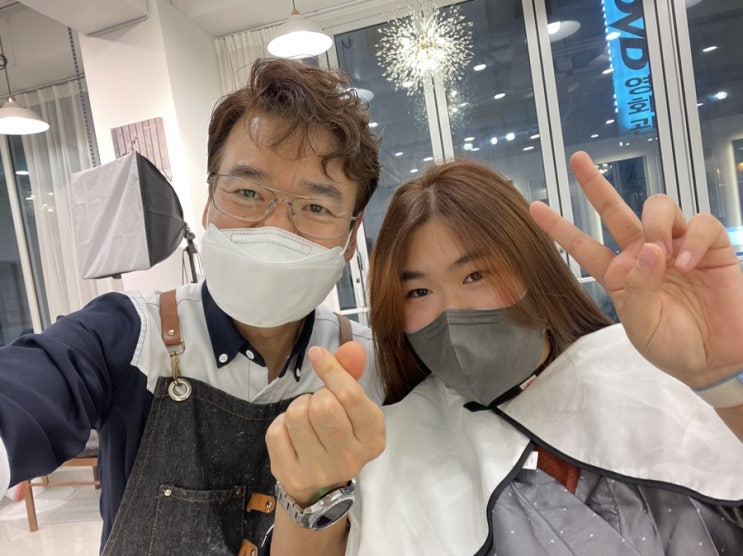  의정부 미용실 필헤어샵 깔끔한 염색 후기