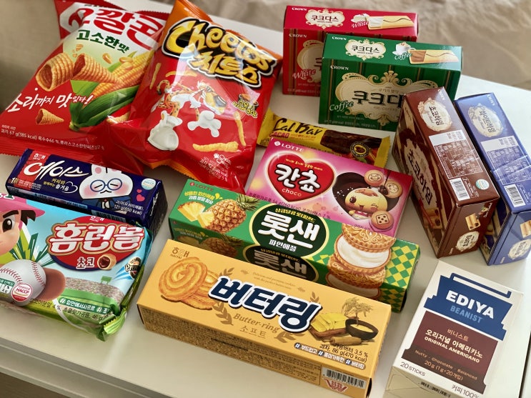  달달구리 | 삼성카드 LINK 혜택으로 구매한 VOGO 11월 과자세트