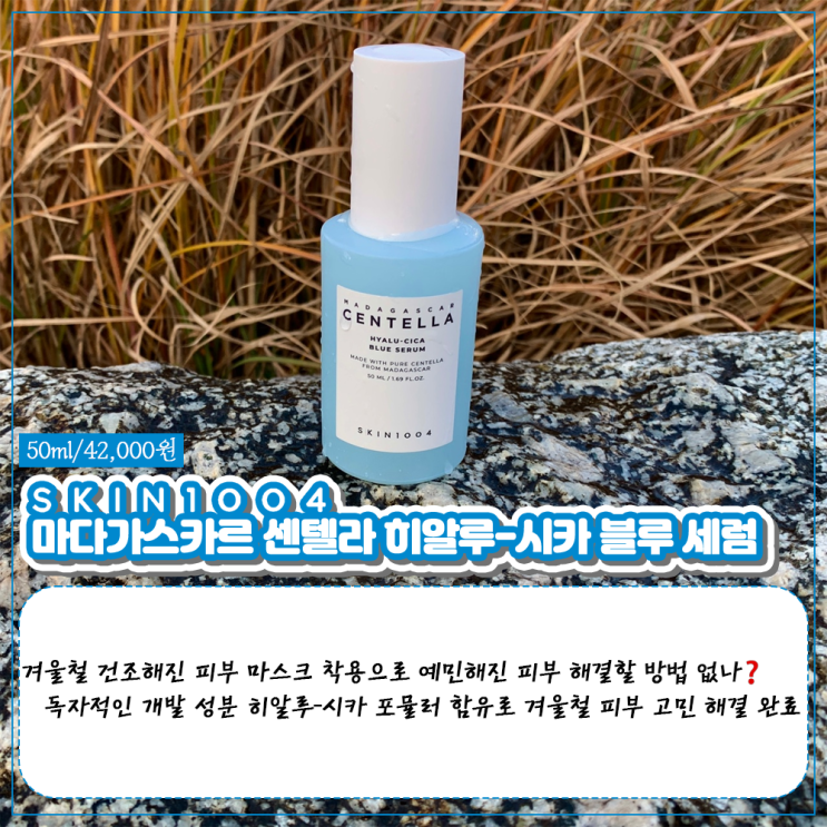  [세럼&팩] 겨울철 건조한 피부 고민 해결해 줄 '마다가스카르센텔라히알루-시카블루세럼&슬리핑 팩' 사용 후기