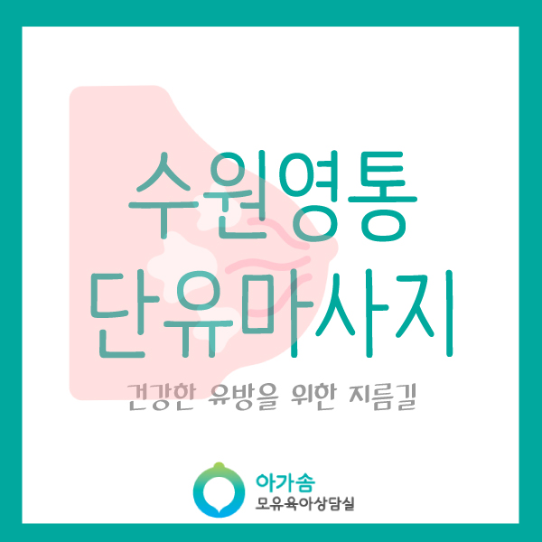  [용인/기흥/신갈/보라동/흥덕/서천동/매탄동] 단유마사지는 건강한 유방을 위한 지름길