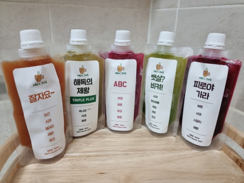프리미엄 수제과일즙짜개쥬스 헤이쥬스 10