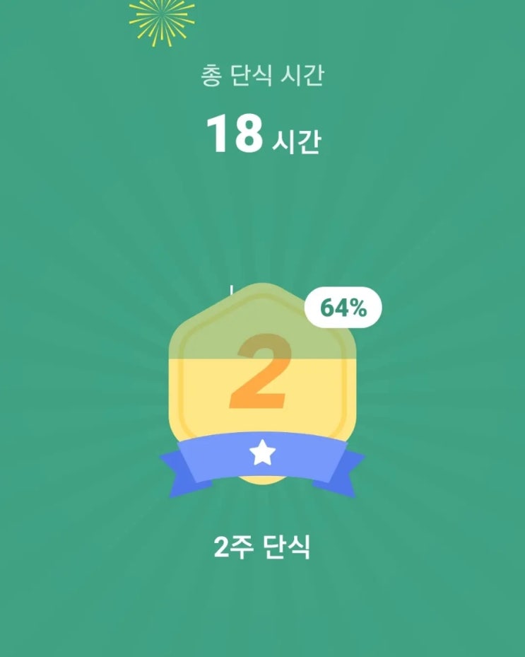  18시간 단식 후 4시간 운동