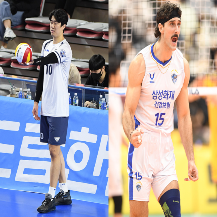 남자배구 우리카드 삼성화재 12월1일 경기예상(알렉스 나경복 하승우 러셀 정성규 황경민)