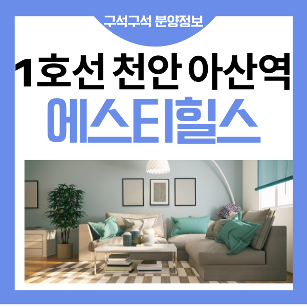 천안아산역 에스티힐스 당신만 몰랐던 부동산 투자 장재리 오피스텔