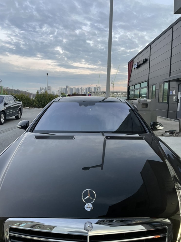  대전 썬팅 벤츠 S550 롱바디, 현대 웰슨 해머슨H9을 만나다.