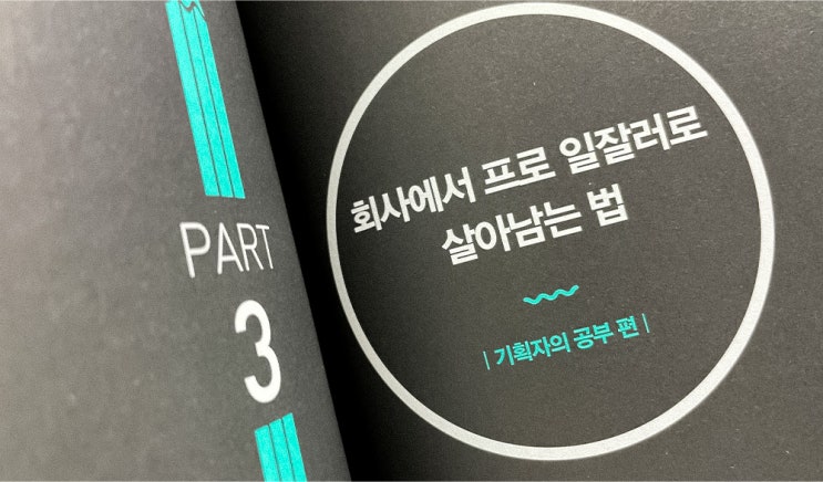  프로 일잘러가 읽어야 할 도서, 기획자가일잘하는법