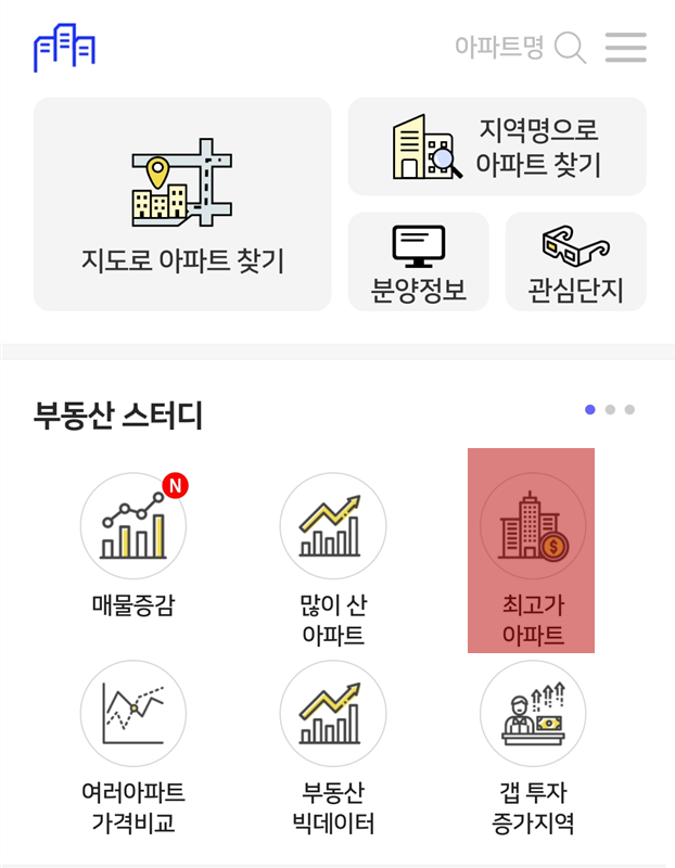 부동산 입지분석 및 지역분석 방법 대장아파트 찾기