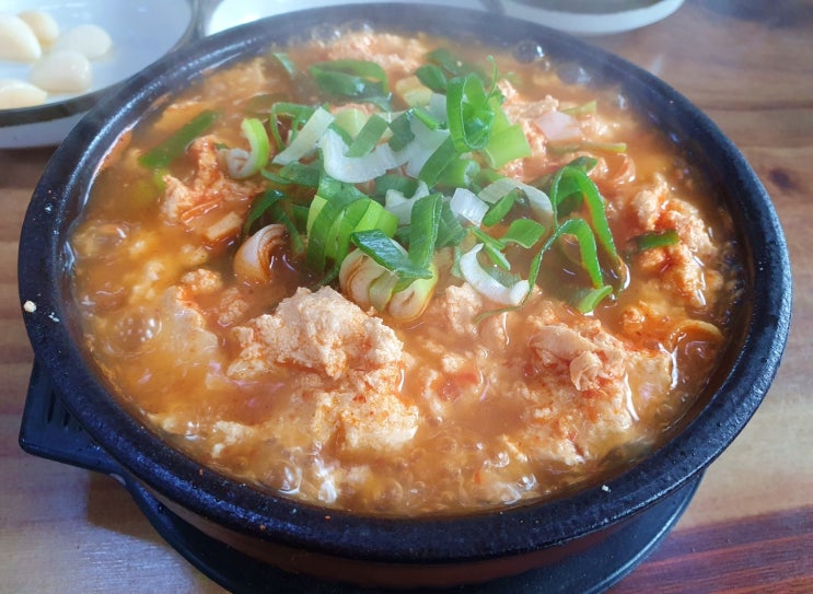  영양만점 순두부 얼큰하고 담백한 한 끼 식사