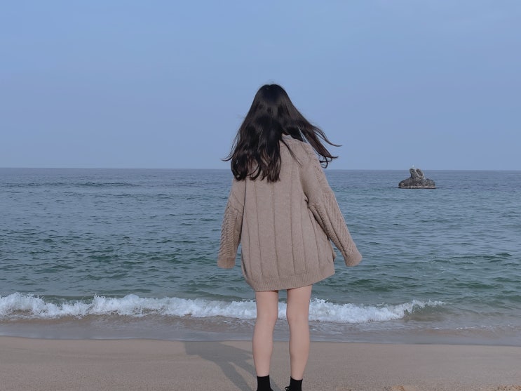 강릉커피거리따라 탁트인 안목해변 강릉바다데이트