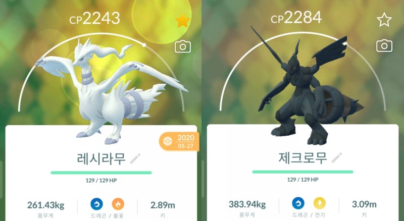 포켓몬고]이로치 레시라무 & 제크로무 전설 레이드 출현! 메가 강철톤 레이드도 진행! : 네이버 블로그