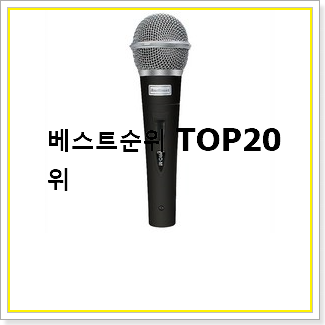  최후의 선택 핸드마이크 아이템 BEST 상품 TOP 20선