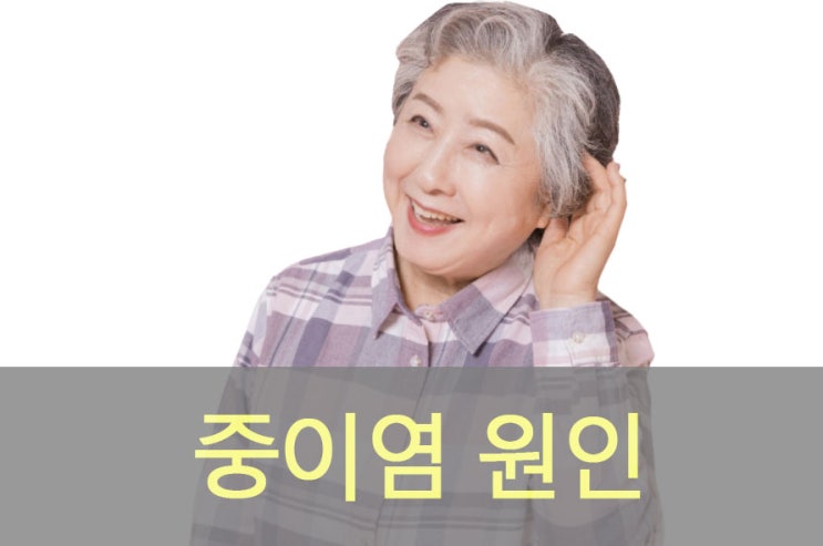  중이염 원인 증상 그리고 좋은 음식, 급성, 만성, 삼출성중이염?