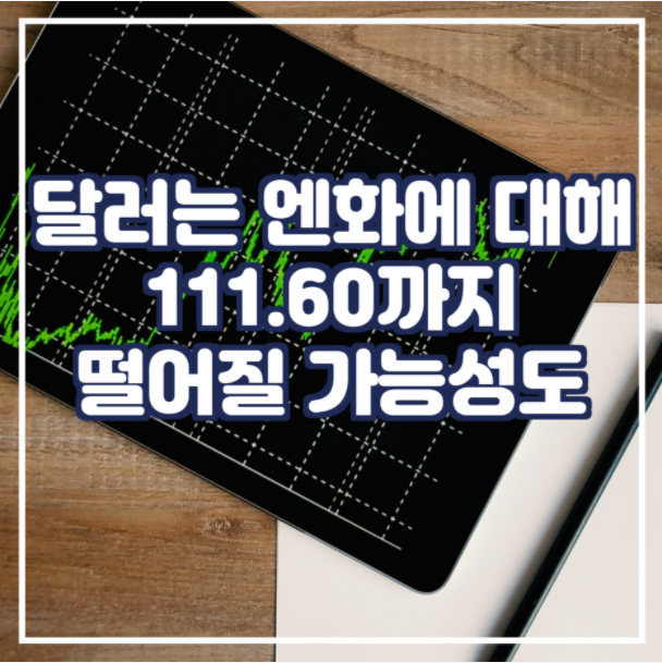 달러는 엔화에 대해 111.60까지 떨어질 가능성도