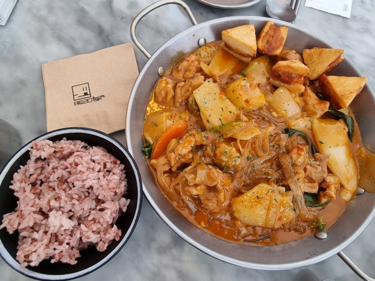  대구 맛집] 수성못 들안길 분위기 좋은 '테트리스찜닭'