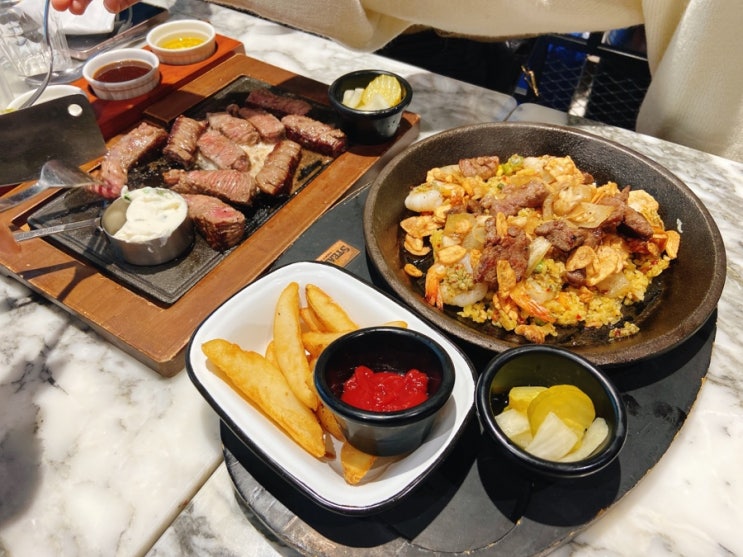  건대역 스테이크 :: 가성비로 괜찮은 건대 스테이크 어스 steak us!
