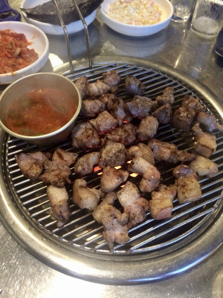  [2년 전 오늘] 연탄불 뒷고기의 강렬한 유혹 쌍용동 삼천리연탄구이 / 천안식후감