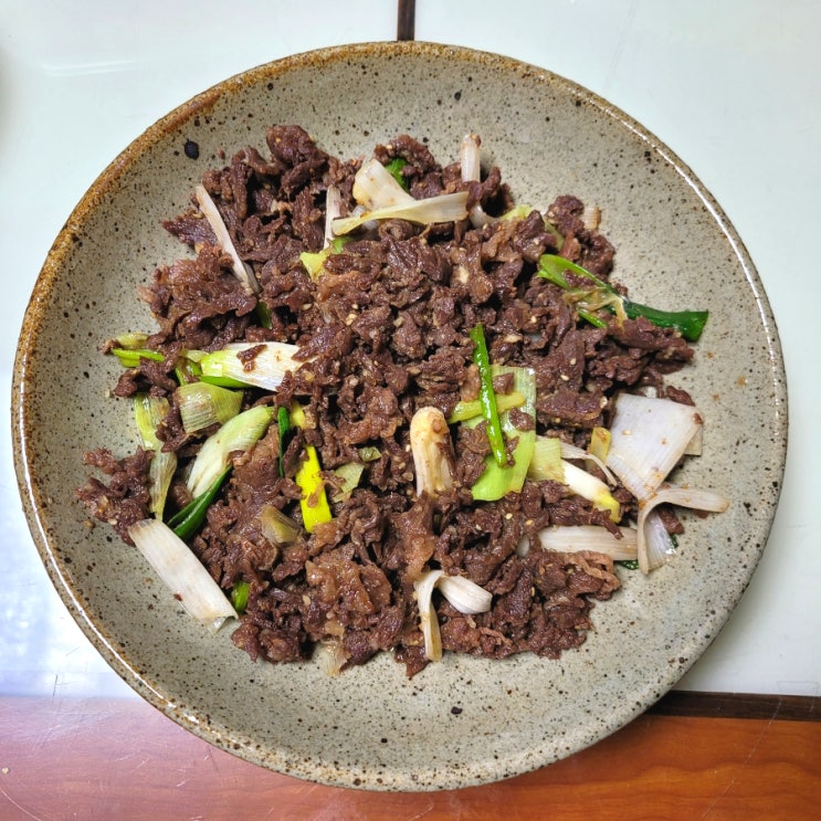 청년고기 소불고기 밀키트 청년고기 소불고기 밀키트