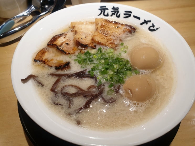 [인천시청 겐키라멘] 일본라면 먹고 싶을 때 : 겐키 돈코츠 라멘