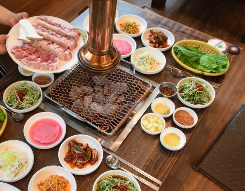  제주공항에서 가까운 흑돼지맛집// 포도원흑돼지