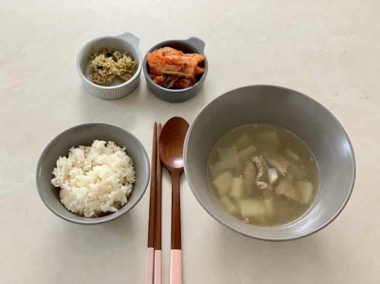  시어머니표 소고기무국 레시피 (산후조리에 좋은 음식)