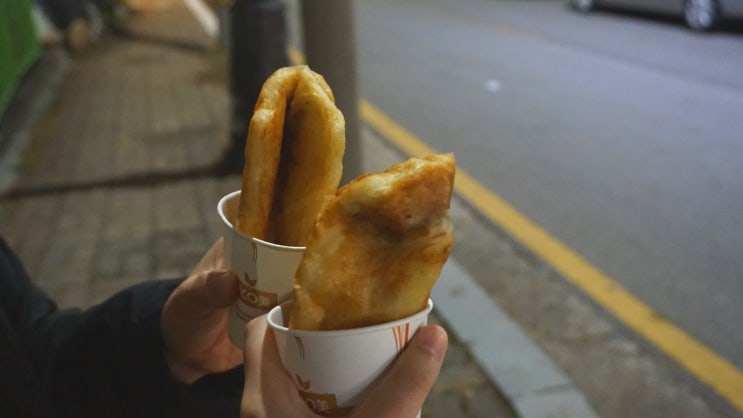  호떡의 계절이 왔어요 양림동 호떡 오뎅 파는곳 ୧( “̮ )୨