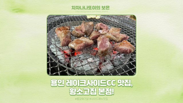 용인 모현읍 레이크사이드 CC 인근 갈매기살 맛집 황소고집 본점 솔직 후기!