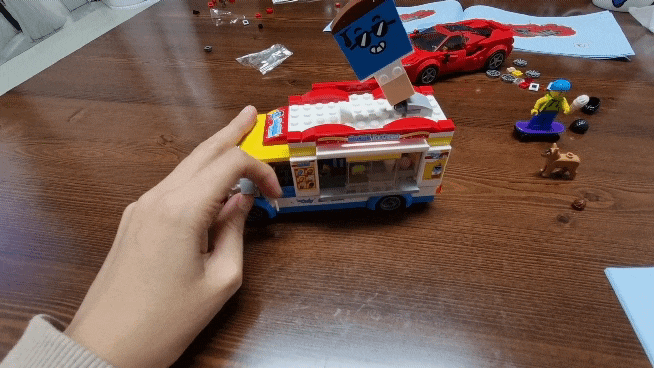 레고 60253 아이스크림 트럭 만들기