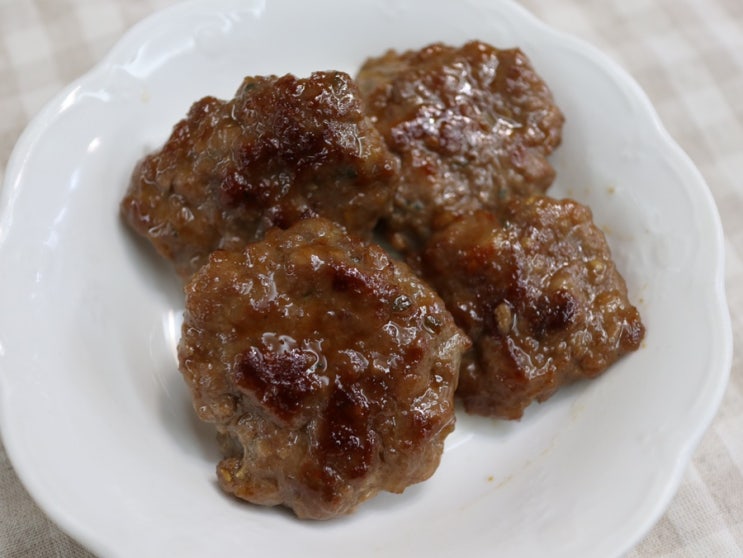  수제떡갈비 더메인디쉬2 함박스테이크 반찬추천