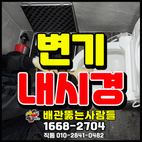  삼송 변기막힘 변기 누수 내시경으로 진단 후 깔끔하게 해결! 삼송동 원흥동 신흥동 동산동 화장실 뚫음
