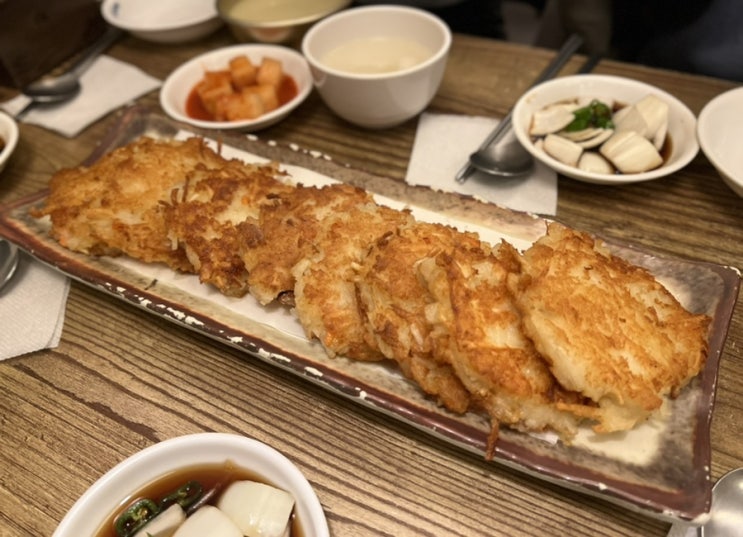  길동 바삭한 전 빈대떡 맛집 : ) 종로빈대떡