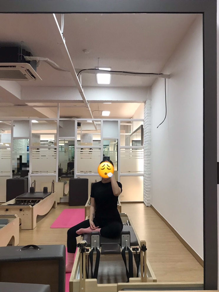  필라테스 다닌지 1년..