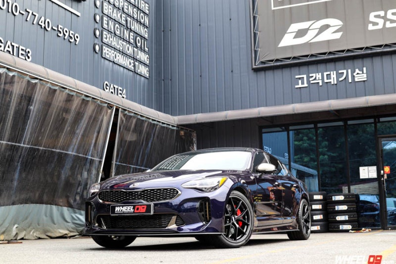 용인 기흥구 / BBS CIR 19인치 매트블랙 휠튜닝 / 기아 / 스팅어