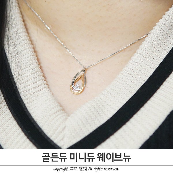 골든듀 목걸이 미니듀 웨이브뉴 내돈내산 만족후기 골든듀 목걸이 미니듀 웨이브뉴 내돈내산 만족후기