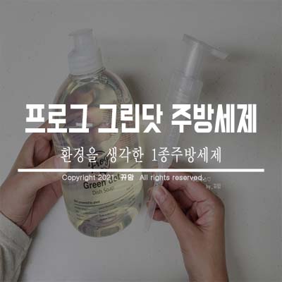  유해성분없는 식물 유래 1종 주방세제 프로그샵