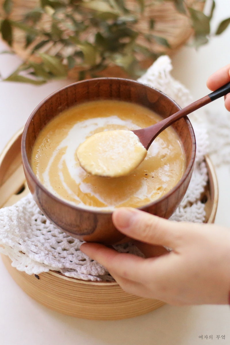 고구마스프 만들기 고구마수프 만드는