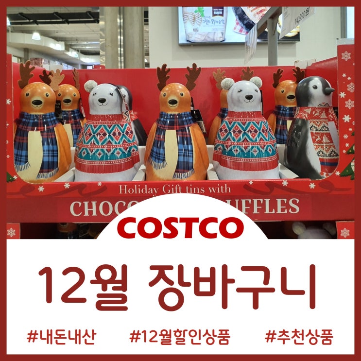  12월 코스트코 장바구니(의정부점)