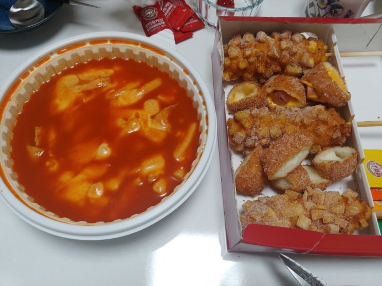 인천서창동맛집 명랑핫도그 핫볶이