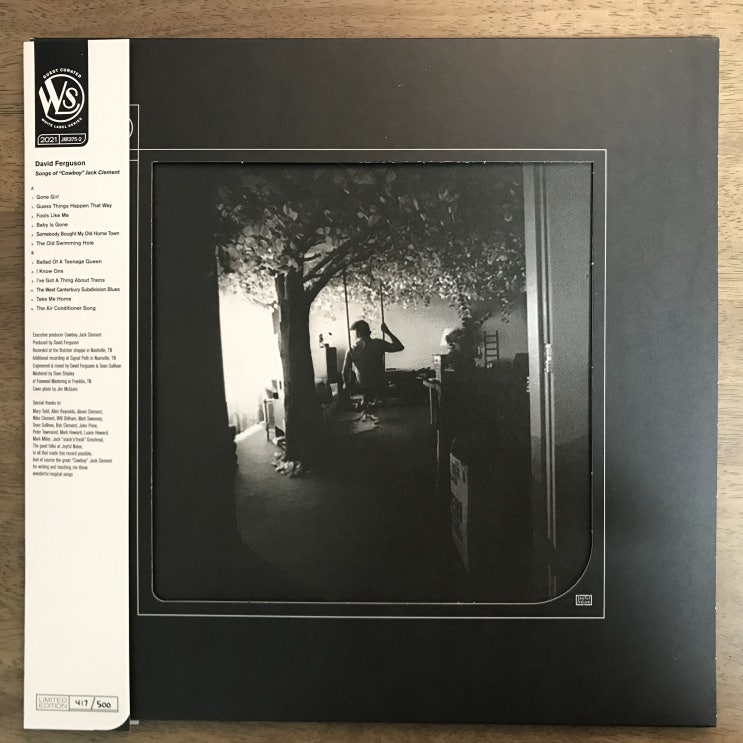  [LP, 엘피] David Ferguson(데이비드 퍼거슨) – Songs of "Cowboy" Jack Clement (500장 한정반 curated by Will Oldham)