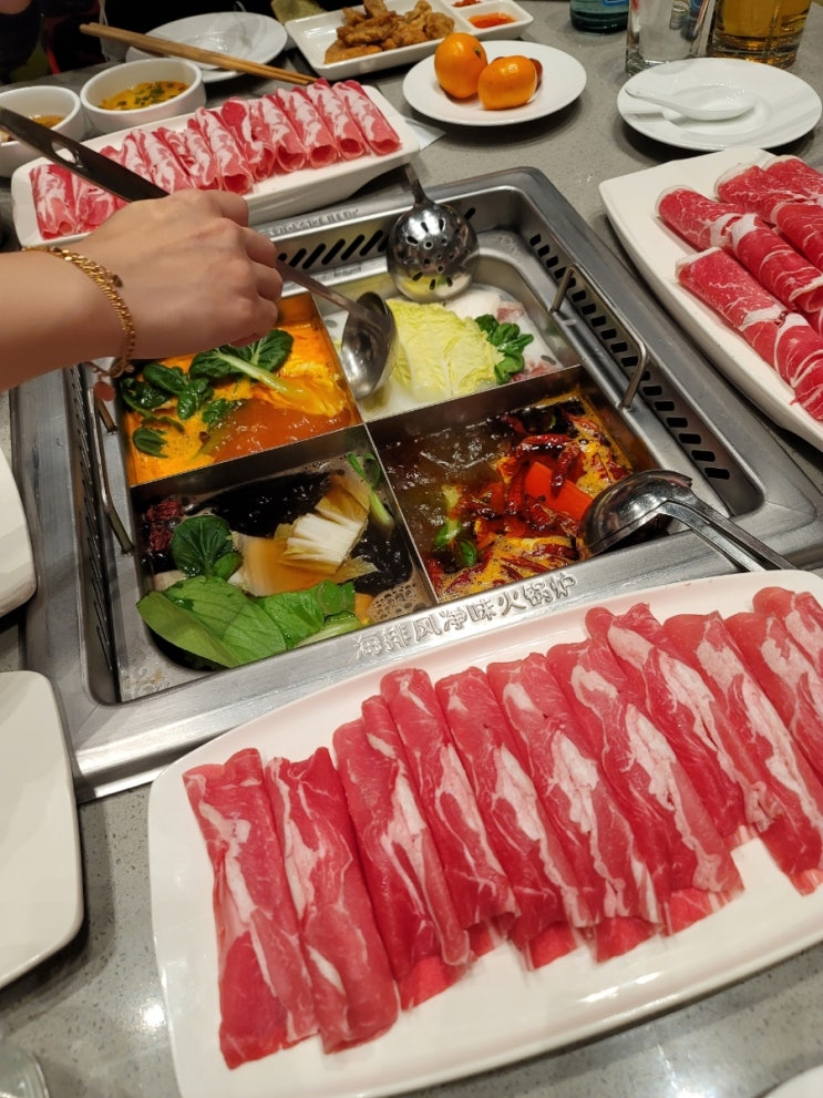  (부산/동구)제대로된 훠궈가 맛보고싶다면 부산역맛집 하이디라오 훠궈(메뉴,가격)