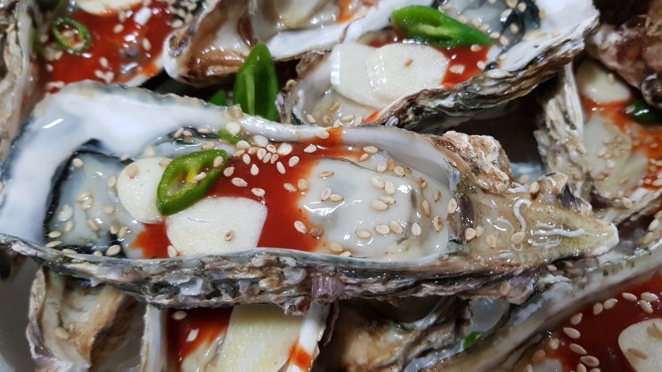  [창동 맛집] 굴제철이 왔다. 하프쉘로 편안하게 석화와 굴찜을! 창동 골목집포차