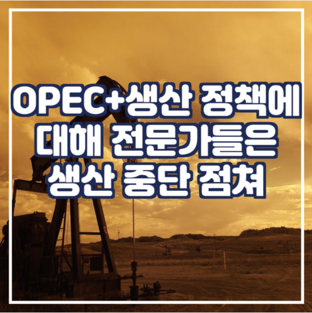 OPEC+는 생산 정책에 대해 논의하기 시작했고 분석가들은 생산 중단 더 가능성이 높을 것으로 예상.
