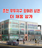  춘천 우두동 우두지구 이지더원 옆 더 채움 상가 분양 안내